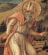 Fra Filippo Lippi St Augustine's Vistion of the Christ oil painting